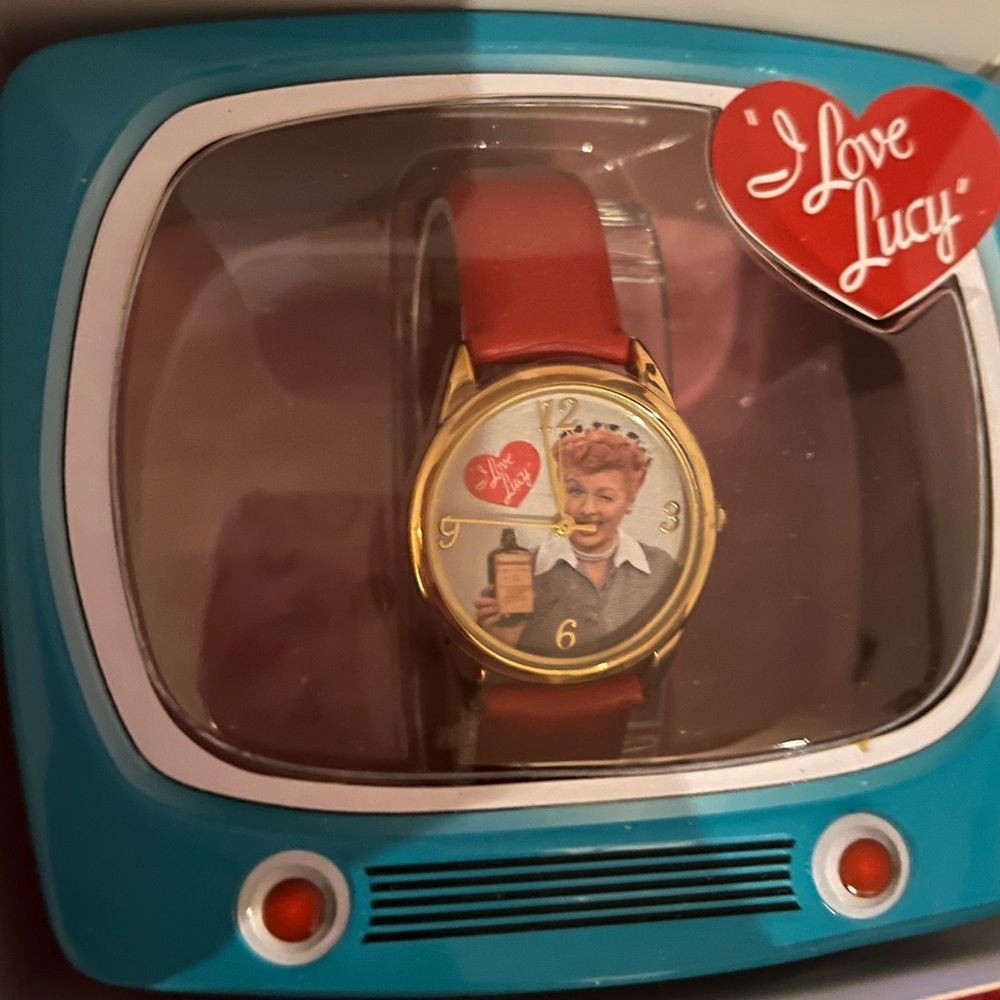 I love Lucy watch and collectible case